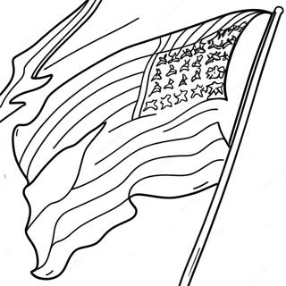 Page A Colorier Du Drapeau Americain 1512-1212