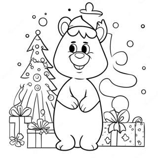 Page A Colorier Festive Bobbie Goods Noel 15150-12532