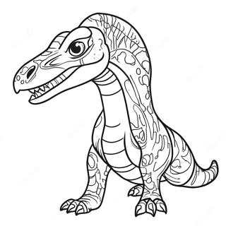 Indoraptor Pages À Colorier