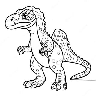 Page A Colorier Indoraptor 15159-12701