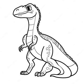 Page A Colorier Indoraptor 15159-12703