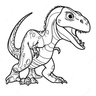 Page A Colorier Indoraptor 15159-12704