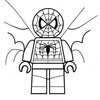 Spiderman Lego Pages À Colorier