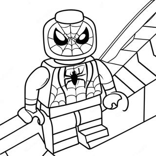 Page A Colorier De Spiderman Lego 15259-12614