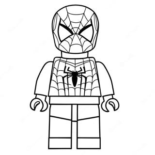 Page A Colorier De Spiderman Lego 15259-12615