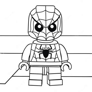 Page A Colorier De Spiderman Lego 15259-12616