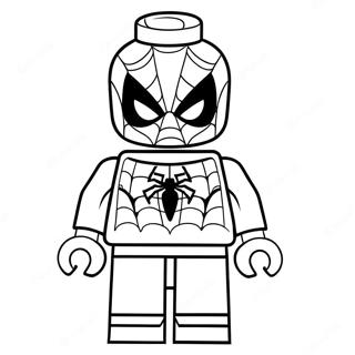 Page A Colorier De Spiderman Lego 15259-12782