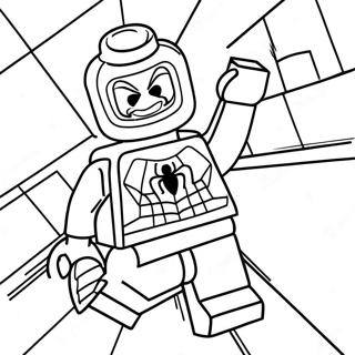 Page A Colorier De Spiderman Lego 15259-12784