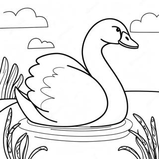 Page A Colorier Cygne 15279-12631