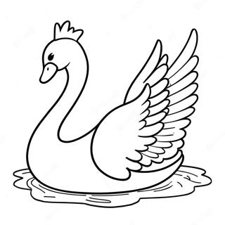 Page A Colorier Cygne 15279-12797