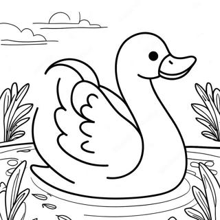 Page A Colorier Cygne 15279-12798