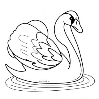 Page A Colorier Cygne 15279-12925