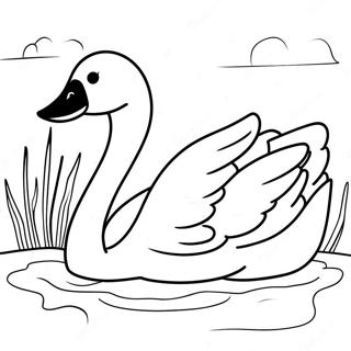 Page A Colorier Cygne 15279-12927