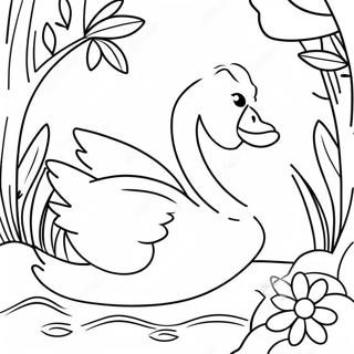 Page A Colorier Cygne 15279-12943