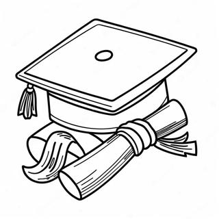 Page A Colorier Chapeau De Diplome Promotion 2024 15329-12838