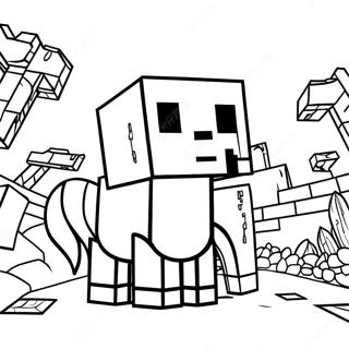 Page A Colorier Danimal Minecraft 15359-13008