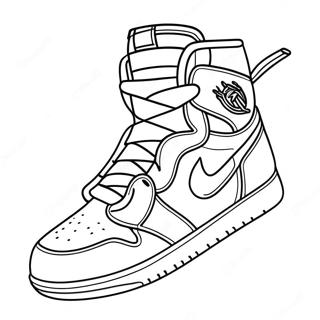 Page A Colorier Jordan 1 15429-13070