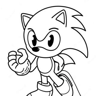 Sonic X Pages À Colorier