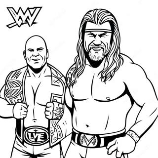 Page A Colorier Wwe 15529-13152