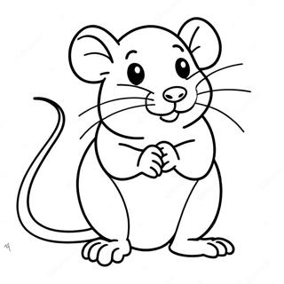 Page A Colorier Rat 15570-13176