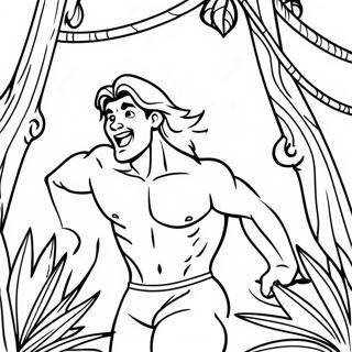 Tarzan Pages À Colorier