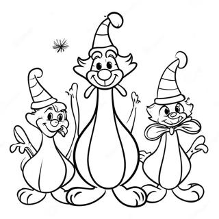 Page A Colorier Des Personnages Joyeux De Whoville 15641-13234