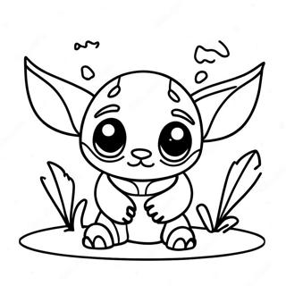 Page A Colorier De Stitch Et Baby Yoda 15660-13246