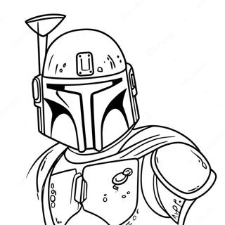 Page A Colorier De Boba Fett 15740-13310