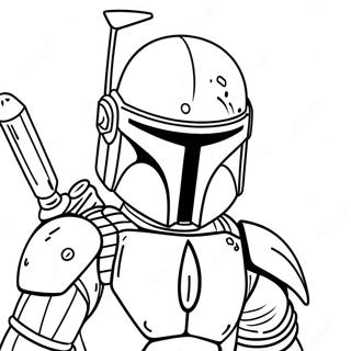 Page A Colorier De Boba Fett 15740-13312