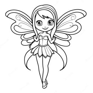 Fée Winx Club Pages À Colorier