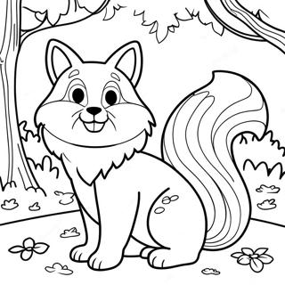 Animaux De La Forêt Pages À Colorier