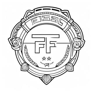 Page A Colorier Du Logo Ffa 16001-13511