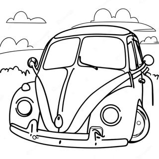 Page A Colorier Volkswagen 16121-13606