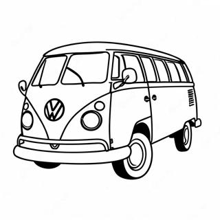 Page A Colorier Volkswagen 16121-13607