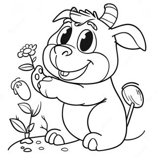 Page A Colorier Cute Gruffalo Et Souris 16132-13620