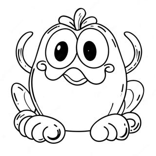 Om Nom Pages À Colorier