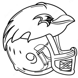 Page A Colorier Logo Des Baltimore Ravens 16171-13646