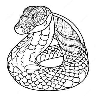 Page A Colorier Anaconda 16331-13775