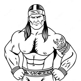 Page A Colorier Dautocollant Wwe 16361-13798