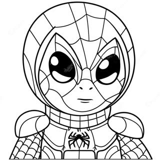 Page A Colorier De Bebe Spiderman 16382-13806