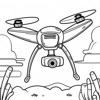 Page A Colorier De Drones Meurtriers 16442-13854