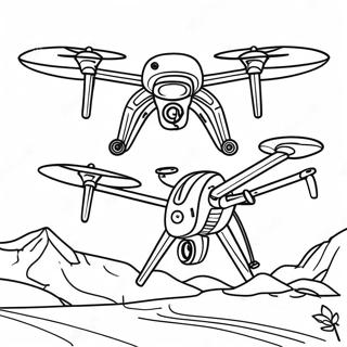 Page A Colorier De Drones Meurtriers 16442-13855