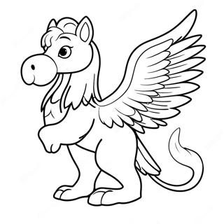 Page A Colorier Griffin 16592-13974