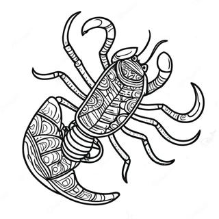 Page A Colorier Scorpion 16662-14029