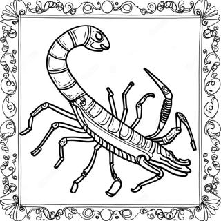 Page A Colorier Scorpion 16662-14030