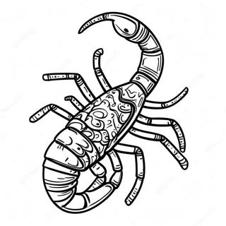 Page A Colorier Scorpion Realiste 16663-14033