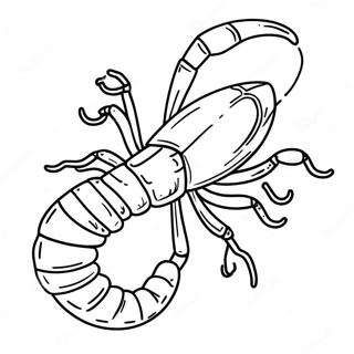 Page A Colorier Scorpion Realiste 16663-14035