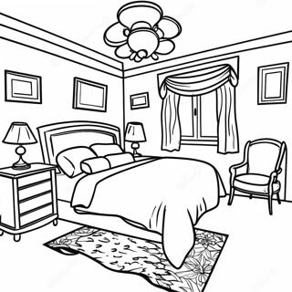 Page A Colorier De Chambre Realiste 16752-14103