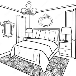 Page A Colorier De Chambre Realiste 16752-14104