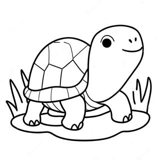 Page A Colorier De Bebe Tortue Mignonne 16793-14137